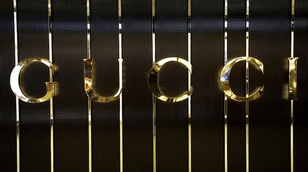 Gucci logo is seen in a store at Fiumicino airport in Rome April 11, 2016. u00e2u20acu201d Reuters pic