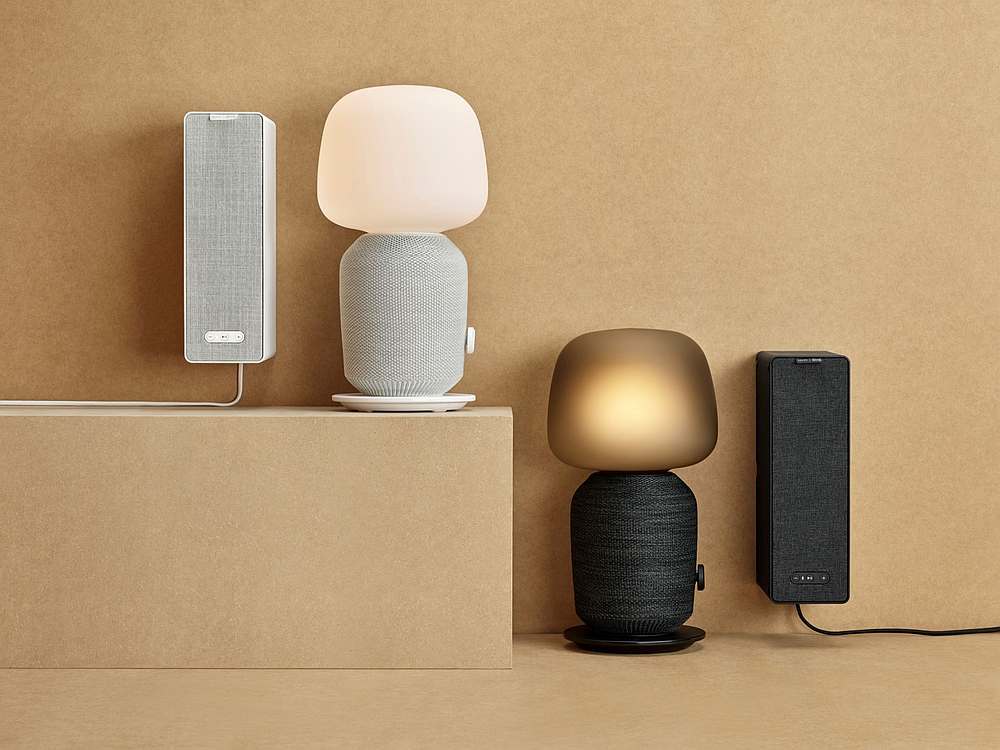 Ikea and Sonos have launched the Symfonisk table lamp and bookshelf speaker. u00e2u20acu201d Picture courtesy of Ikea