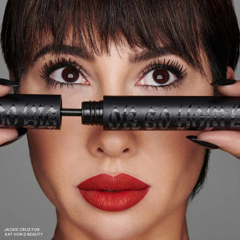 Actress Jackie Cruz for Kat Von D Beauty. u00e2u20acu2022 AFP pic