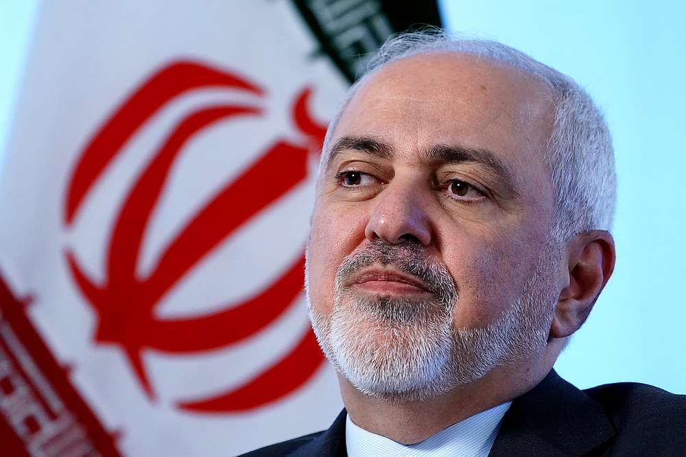 Iran's Foreign Minister Mohammad Javad Zarif sits for an interview in New York April 24, 2019. u00e2u20acu201d Reuters pic