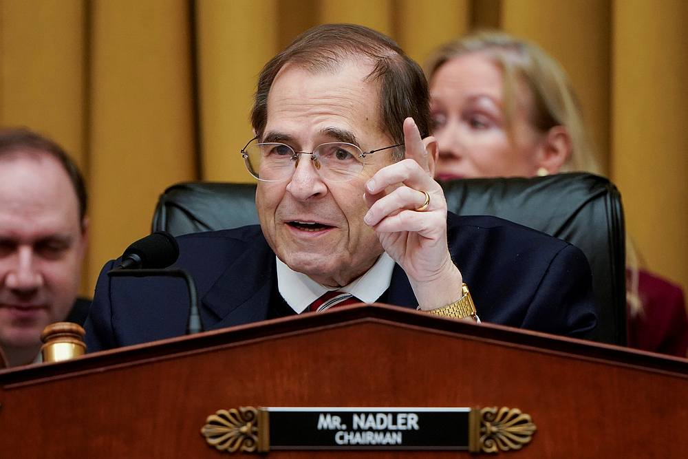 Chairman of the House Judiciary Committee Jerrold Nadler speaks during a mark up hearing on Capitol Hill in Washington March 26, 2019. u00e2u20acu201d Reuters pic
