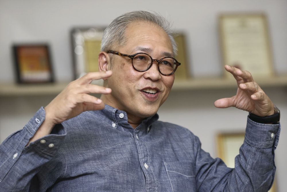 CEO of iEnterprise Online Sdn Bhd Jimmy Cheah speaks to 'Malay Mail' during an interview in Petaling Jaya April 16, 2019. — Picture by Yusof Mat Isa