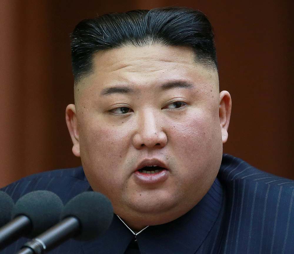 North Korean leader Kim Jong-un attends an assembly in Pyongyang in this photo released on April 12, 2019 by the Korean Central News Agency. u00e2u20acu201d Reuters pic 