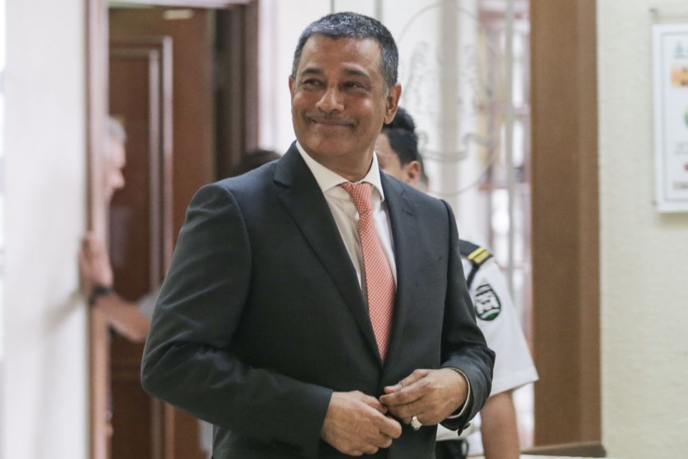 Habibul Rahman Kadir Shah is pictured at the Kuala Lumpur Court Complex April 30, 2019. u00e2u20acu2022 Picture by Ahmad Zamzahuri