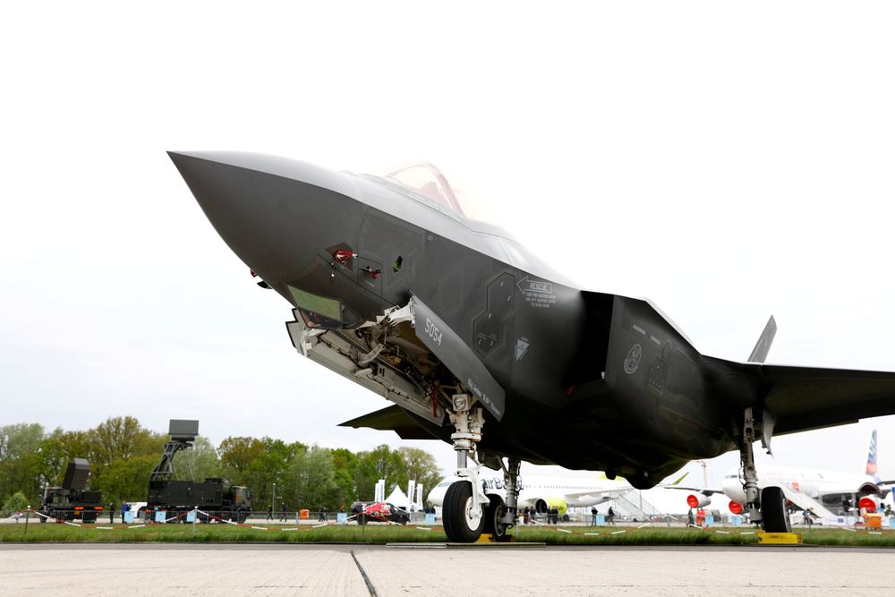 A Lockheed Martin F-35 aircraft is seen at the ILA Air Show in Berlin, Germany April 25, 2018. u00e2u20acu201d Reuters pic