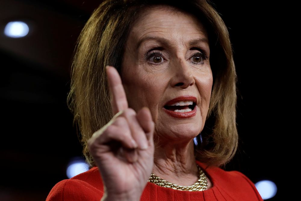 US House Speaker Nancy Pelosi speaks at her weekly news conference on Capitol Hill in Washington April 4, 2019.  u00e2u20acu201d Reuters pic