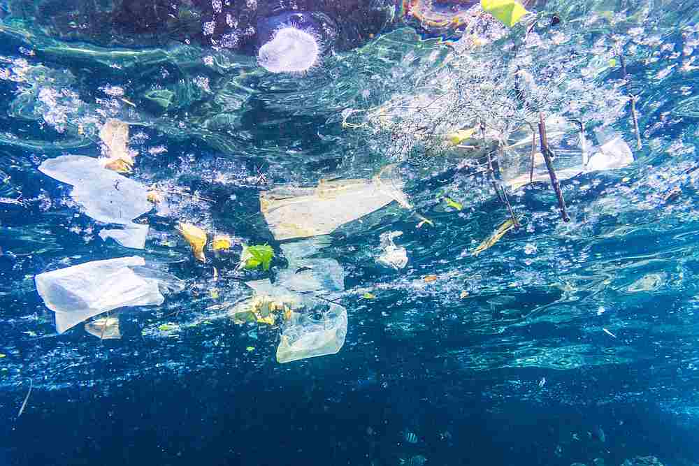 Previously, most plastic pollution research had focused on the fragments that stay on the surface. u00e2u20acu201d Placebo365/IStock.com via AFP
