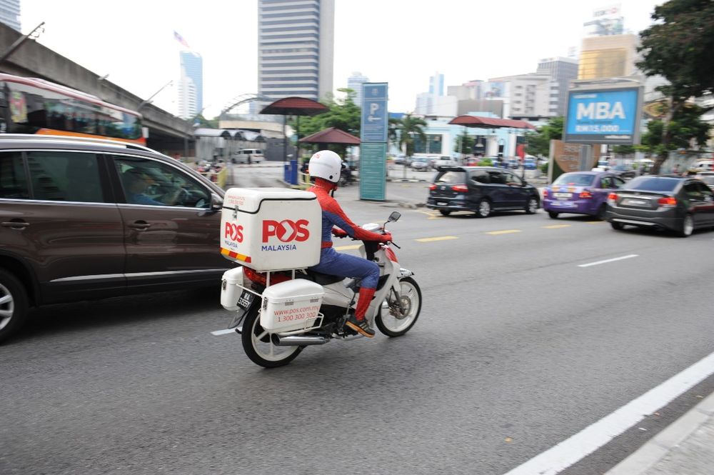 The photography session took place yesterday from 4pm to 6pm near the Central Market area. — Picture courtesy of Pos Malaysia Berhad