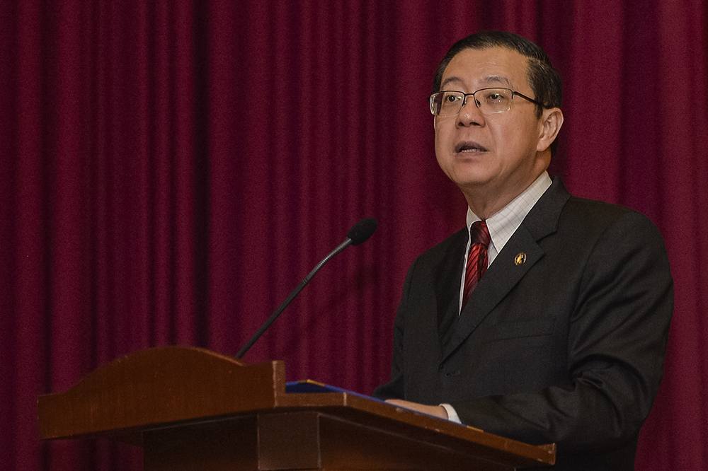 Finance Minister Lim Guan Eng speaks during the launch of the Property Market Report 2018 in Kajang April 30, 2019. u00e2u20acu2022 Picture by Miera Zulyana