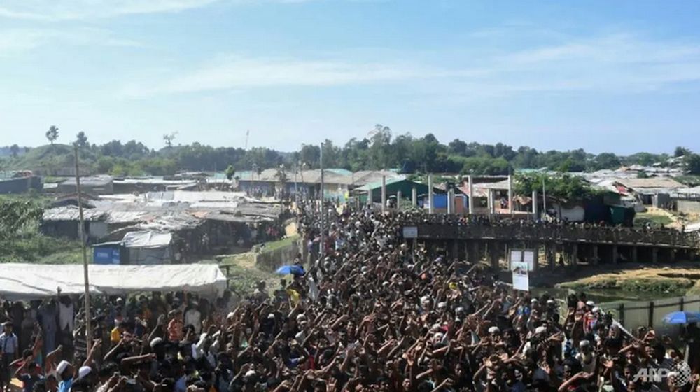 Some 750,000 Rohingya Muslims were forced out of Myanmar in a brutal crackdown in 2017. u00e2u20acu201d AFP file pic