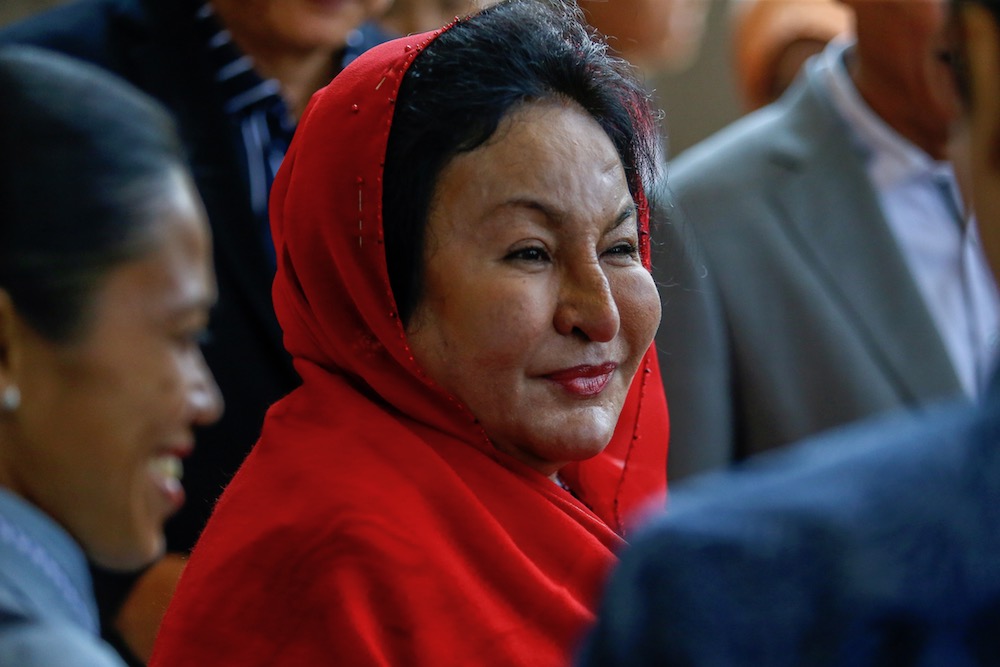 By coincidence, today is Rosmah’s birthday. — Picture by Hari Anggara
