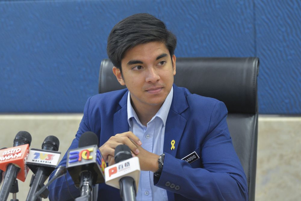 Youth and Sports Minister Syed Saddiq Syed Abdul Rahman speaks during an interview in Putrajaya April 23, 2019. u00e2u20acu201d Picture by Mukhriz Hazim 
