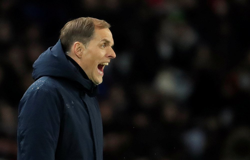 Paris St Germain coach Thomas Tuchel during the French Cup semi-final against FC Nantes at Parc des Princes, Paris April 3, 2019. u00e2u20acu201d Reuters pic