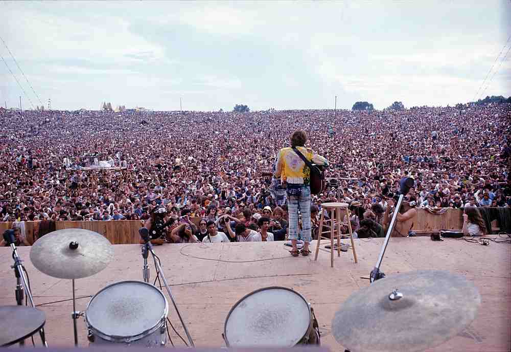 The festival, slated to be held about 185 km from the original 1969 site, is separate from an anniversary concert planned for that spot over the same weekend. u00e2u20acu201d Henry Diltz Corbis/Victoria and Albert Museum, London pic via AFP