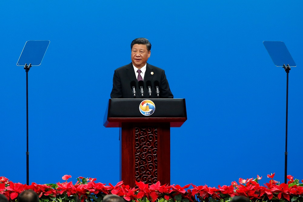 Chinese President Xi Jinping speaks at the opening ceremony for the second Belt and Road Forum in Beijing April 26, 2019. u00e2u20acu201d Reuters pic     