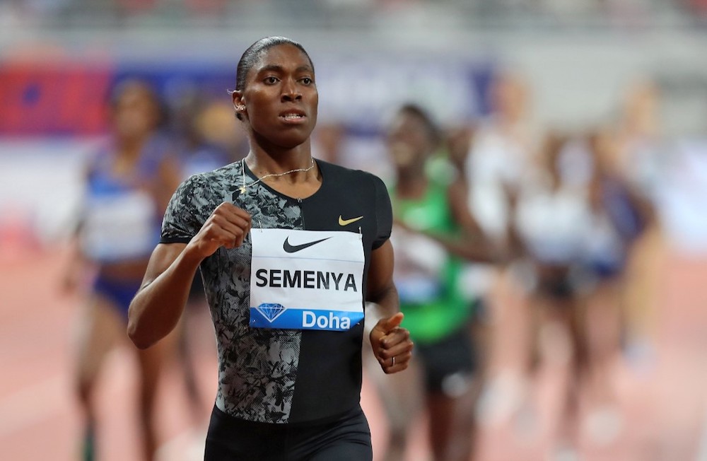 South Africau00e2u20acu2122s Caster Semenya competes in the womenu00e2u20acu2122s 800m during the IAAF Diamond League competition in Doha May 3, 2019. u00e2u20acu201d AFP pic