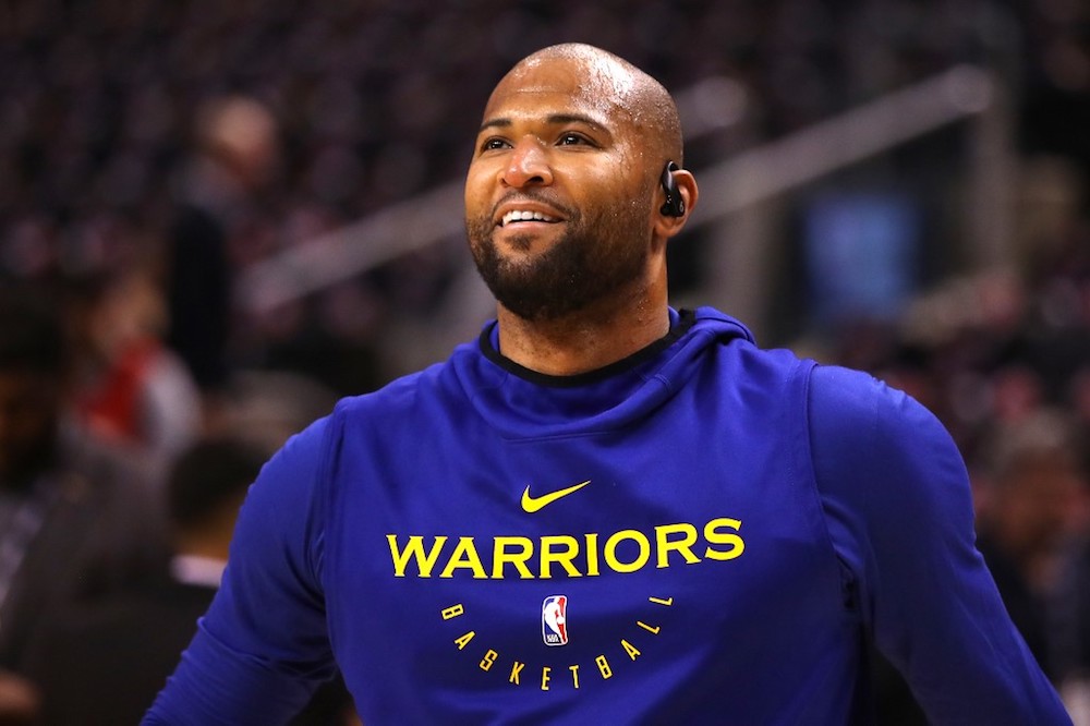 DeMarcus Cousins of the Golden State Warriors warms up before Game One of the 2019 NBA Finals against the Toronto Raptors at Scotiabank Arena in Toronto May 30, 2019. u00e2u20acu201d AFP pic