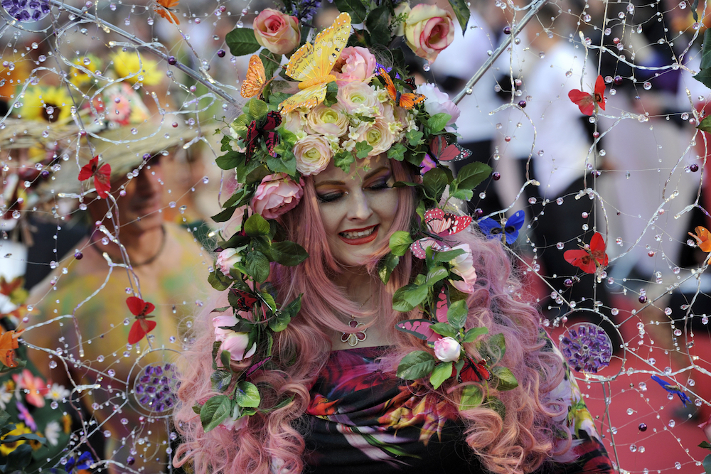 The opening ceremony of the 22nd Life Ball in Vienna May 31, 2014. u00e2u20acu201d AFP pic