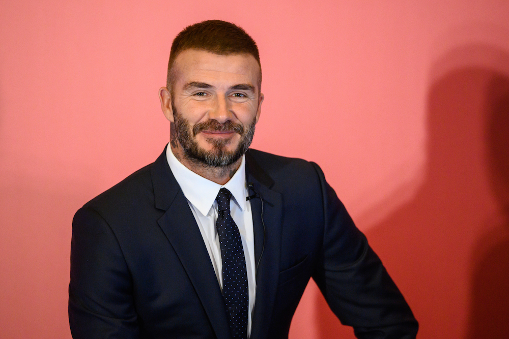 Former England footballer David Beckham u00e2u20acu201d AFP pic