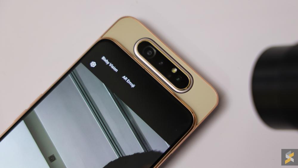 The Samsung Galaxy A80 with the model number SM-A805F/DS will support a variety of 4G LTE bands which cover 850MHz, 900MHz, 1800MHz, 2100MHz, 2300MHz and 2600MHz. u00e2u20acu201d SoyaCincau pic