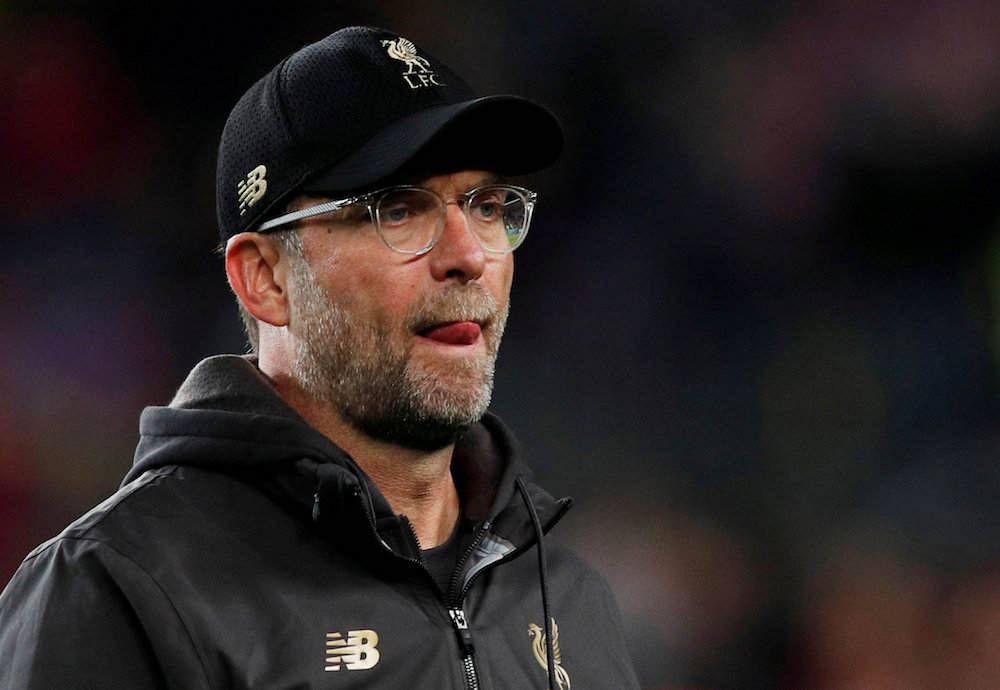 Liverpool manager Jurgen Klopp looks dejected at the end of the Champions League semi-final first leg match with Barcelona at Camp Nou in Barcelona May 1, 2019. u00e2u20acu201d Reuters pic
