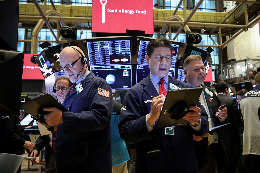 Traders work on the floor at the New York Stock Exchange May 30, 2019. u00e2u20acu201d Reuters pic
