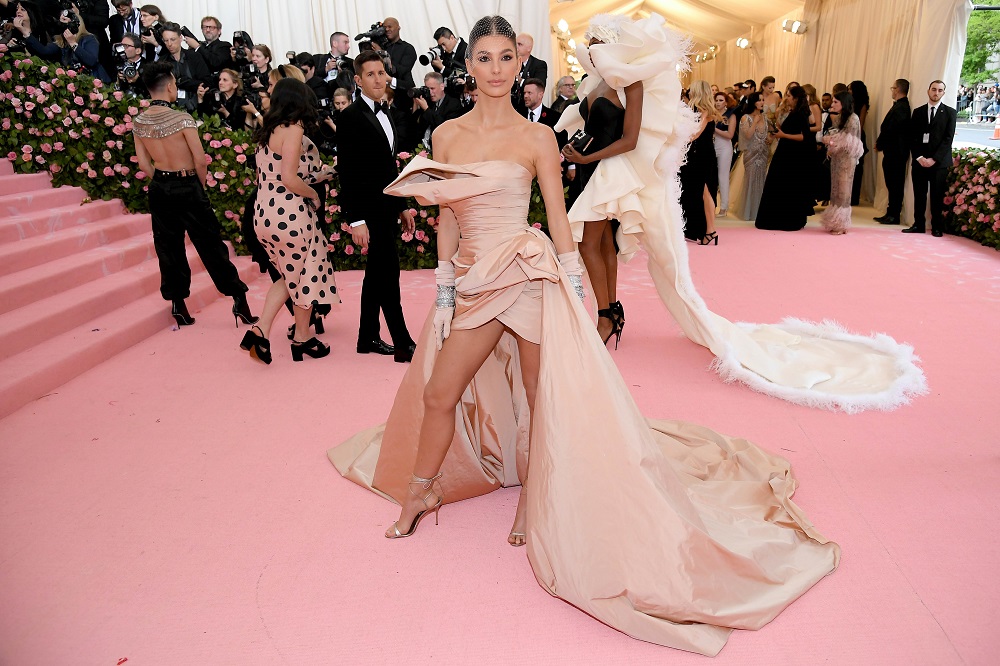 Camila Morrone attends The 2019 Met Gala Celebrating Camp: Notes on Fashion at Metropolitan Museum of Art in New York May 06, 2019. u00e2u20acu201d AFP pic     
