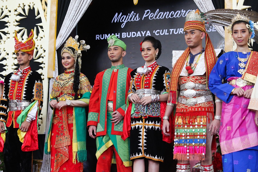 Some of the traditional costumes available for rent at Culture House, KL Tower’s latest tourist attraction. 