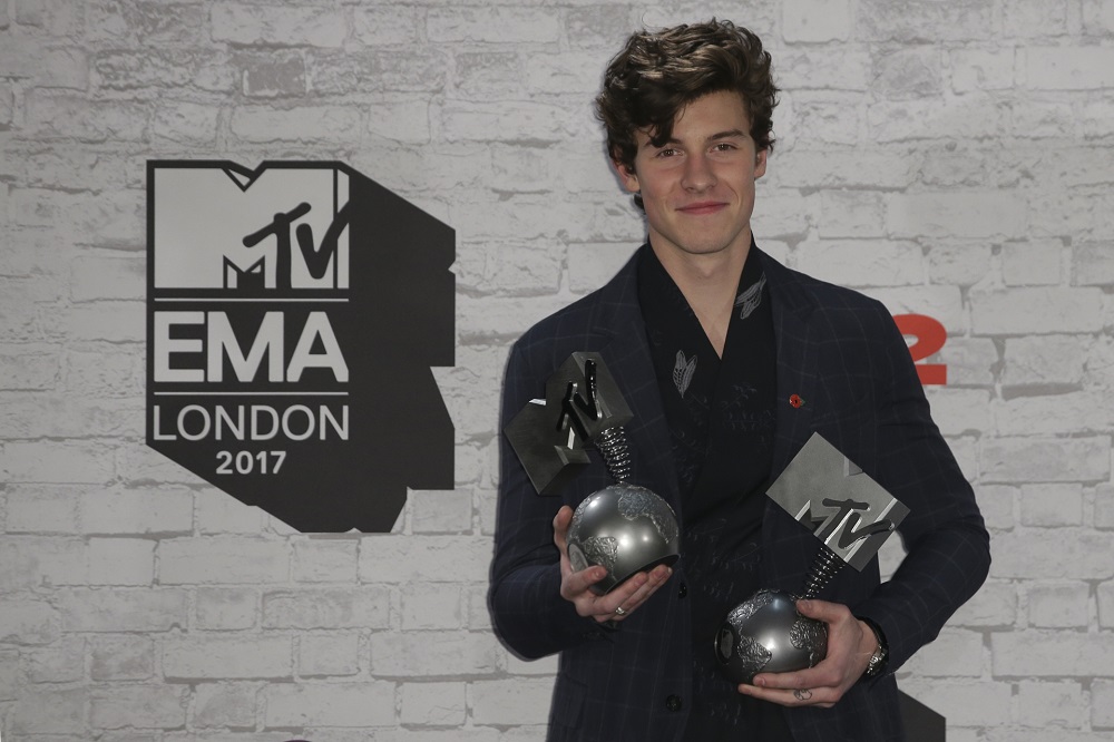 Canadian singer-songwriter Shawn Mendes. u00e2u20acu201d AFP pic