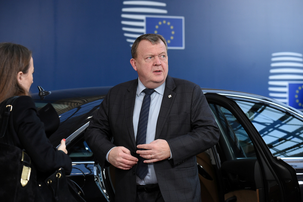Danish Prime Minister Lars Lokke Rasmussen arrives in Brussels for a European Summit on December 13, 2018 . u00e2u20acu201d Reuters picnn