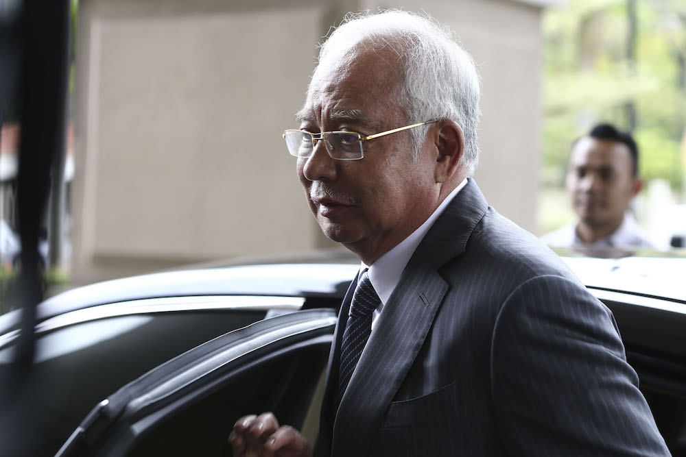 Datuk Seri Najib Razak leaves the Kuala Lumpur Court Complex May 8, 2019. u00e2u20acu201d Picture by Yusof Mat Isa