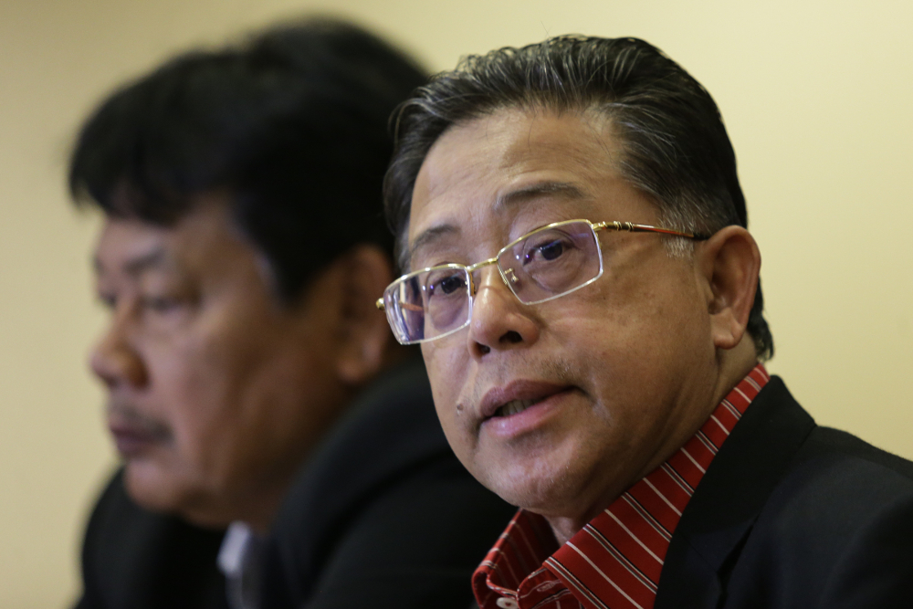 Cuepacs president Datuk Azih Muda speaks during press conference in Kuala Lumpur May 13, 2019. u00e2u20acu201d Picture by Ahmad Zamzahuri  