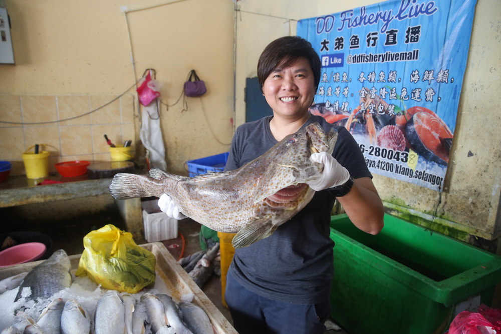 Together with a few partners, Audrey Goo started MyFishMan which is an online seafood delivery service. u00e2u20acu201d Picture by Choo Choy May