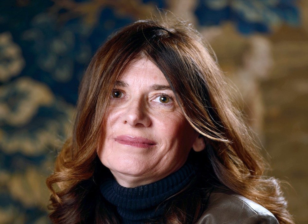 In this AFP file photo taken on February 28, 2013 French daily newspaper Le Monde's journalist, Ariane Chemin poses in Paris. u00e2u20acu201d AFP picnnn