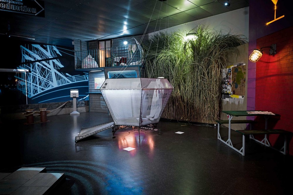 Installation view of Timeu00e2u20acu2122s Upu00e2u20acu2122s u00e2u20acu02dcChange Was Our Only Chanceu00e2u20acu2122 (2017) in this image courtesy of the Vienna Biennale for Change. u00e2u20acu201d AFP pic  