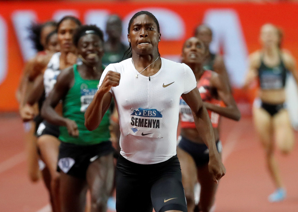 South Africa's Caster Semenya wins the Women's 800m in Monaco July 20, 2019. u00e2u20acu201d Reuters pic