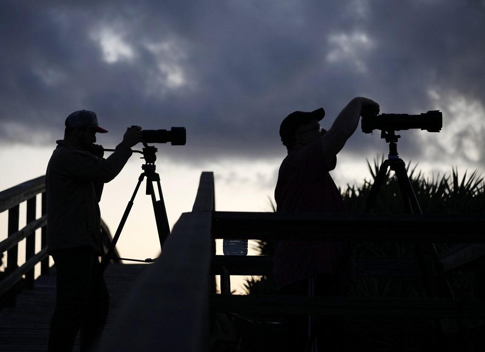 There are currently 2,100 active satellites orbiting our planet, according to the Satellite Industry Association. u00e2u20acu201d AFP pic        