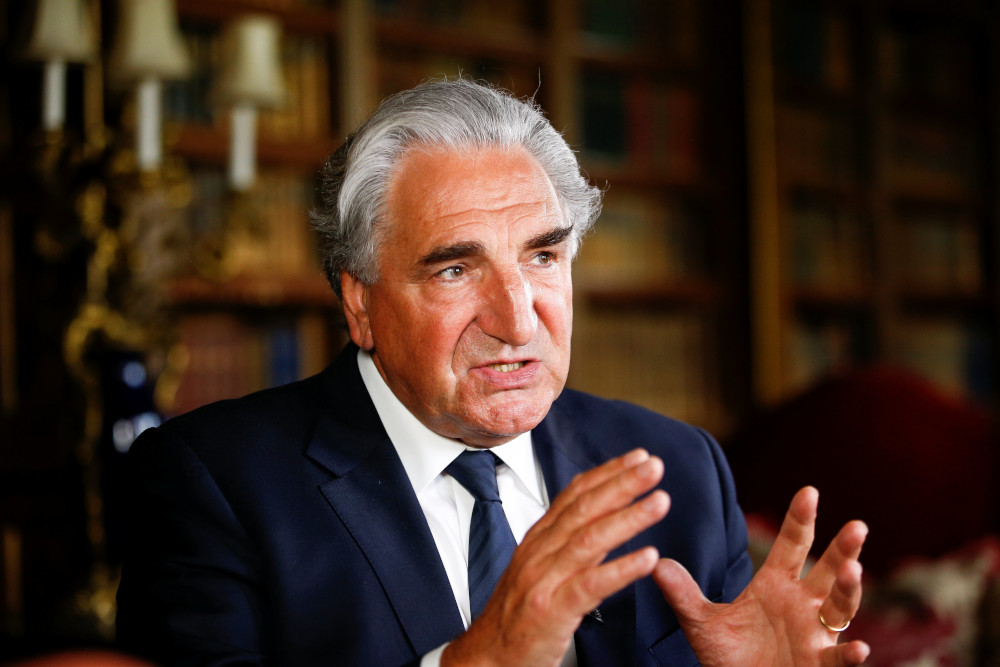British actor Jim Carter during an interview with Reuters at Highclere Castle in Hampshire, Britain May 22, 2019. u00e2u20acu201d Reuters pic 