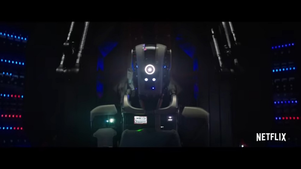 A screengrab from Netflixu00e2u20acu2122s u00e2u20acu02dcI Am Motheru00e2u20acu2122 that stars Hilary Swank, Rose Byrne and Clara Rugaard.