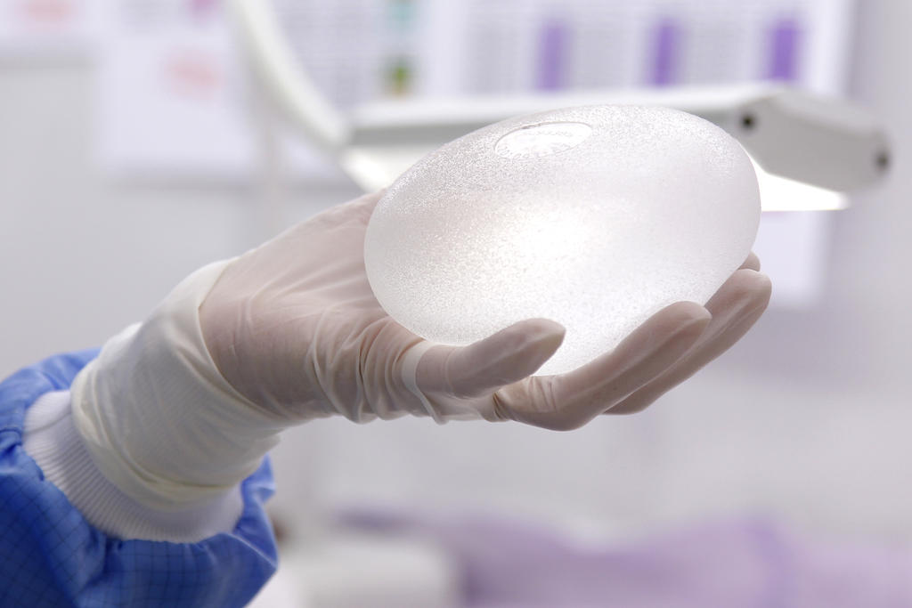 A silicone gel breast implant. u00e2u20acu201d Photo courtesy of TODAY