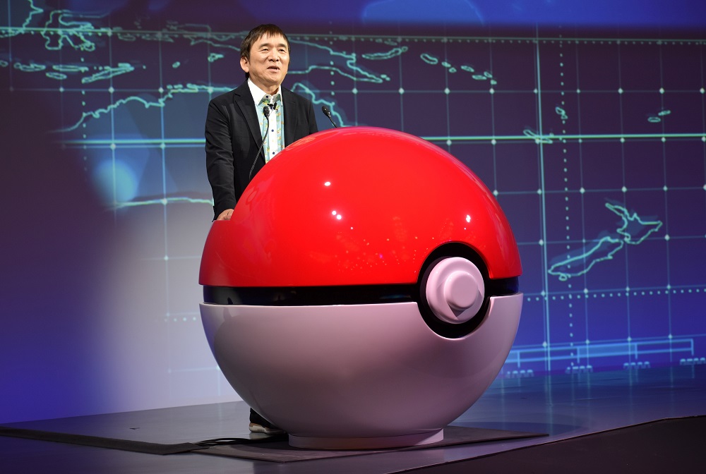 Tsunekazu Ishihara, chief executive of the Pokemon Company, speaks at a news conference in Tokyo May 29, 2019. u00e2u20acu201d Reuters pic      