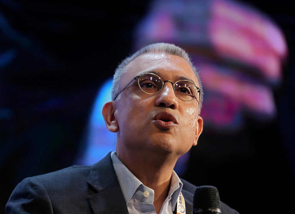 Jet Airways CEO Vinay Dube speaks at an aviation conference in Mumbai, India, January 16, 2019. u00e2u20acu201d Reuters pic