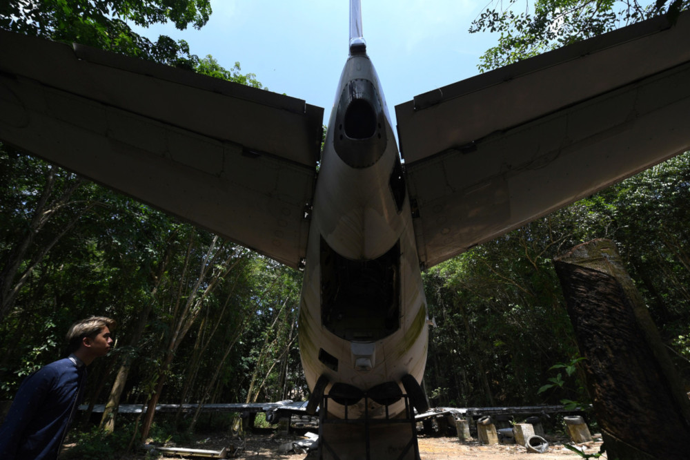 Two months were spent on planning the u00e2u20acu02dcjourneyu00e2u20acu2122 of the aircraft to Sungai Lembing. u00e2u20acu201d Bernama pic 