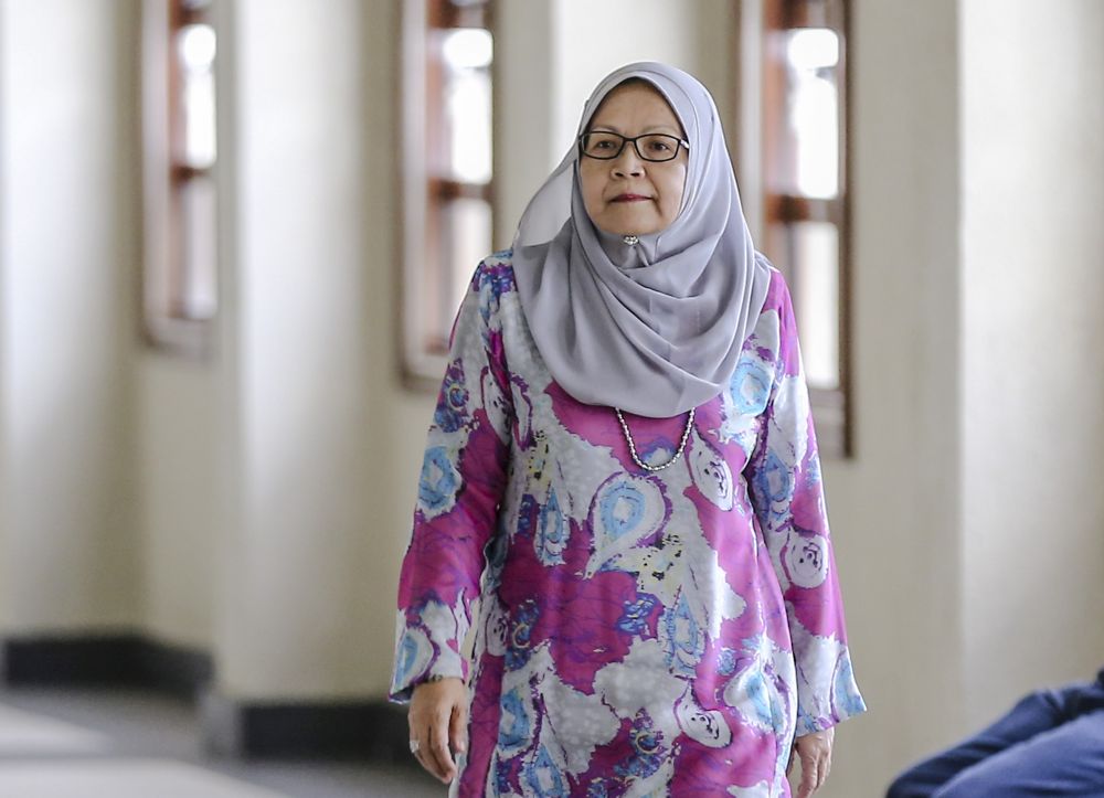 Former deputy director general (Macro) of the Economic Planning Unit in the Prime Minister's Office Datuk Kamariah Noruddin is pictured at the Kuala Lumpur Court Complex May 2, 2019. u00e2u20acu201d Picture by Firdaus Latif