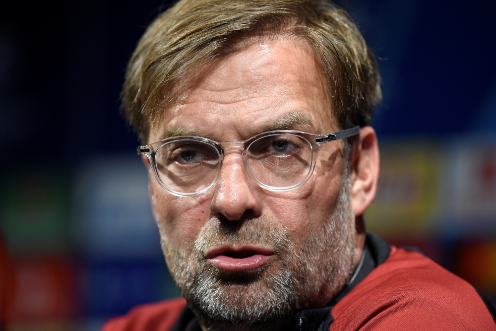 Liverpool coach Jurgen Klopp holds a press conference at the Camp Nou Stadium in Barcelona  April 30, 2019 on the eve of the Uefa Champions League semi-final first leg football match between Barcelona and Liverpool. u00e2u20acu201d AFP pic  