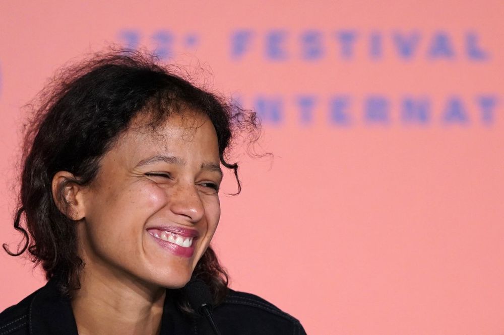 French actress and film director Mati Diop reacts during a press conference for the film u00e2u20acu02dcAtlantics (Atlantique)u00e2u20acu2122 at the 72nd edition of the Cannes Film Festival in Cannes, France, May 17, 2019. u00e2u20acu201d AFP pic
