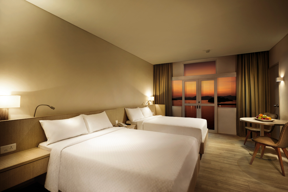 The Premier Seaview rooms can comfortably house up to four people. — Picture courtesy of Resorts World Langkawi