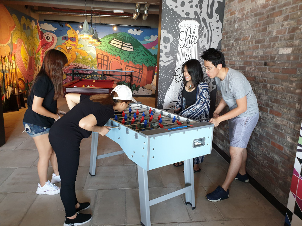 The resort also features an indoor games room offering recreational activities such as pool table, table tennis and foosball. — Picture courtesy of Resorts World Langkawi