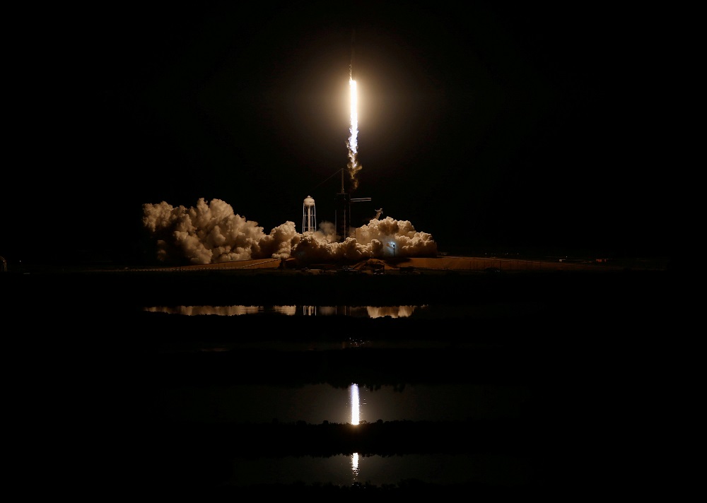 A SpaceX Falcon 9 rocket, carrying the Crew Dragon spacecraft, lifts off on an uncrewed test flight to the International Space Station from the Kennedy Space Centre in Cape Canaveral, Florida March 2, 2019. u00e2u20acu201d Reuters pic     