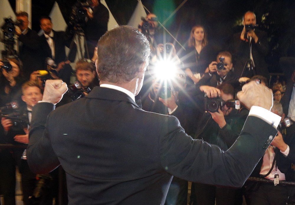 Sylvester Stallone poses at the red carpet in Cannes at the screening of the film u00e2u20acu02dcRambo: First Bloodu00e2u20acu2122, May 25, 2019. u00e2u20acu201d Reutersn